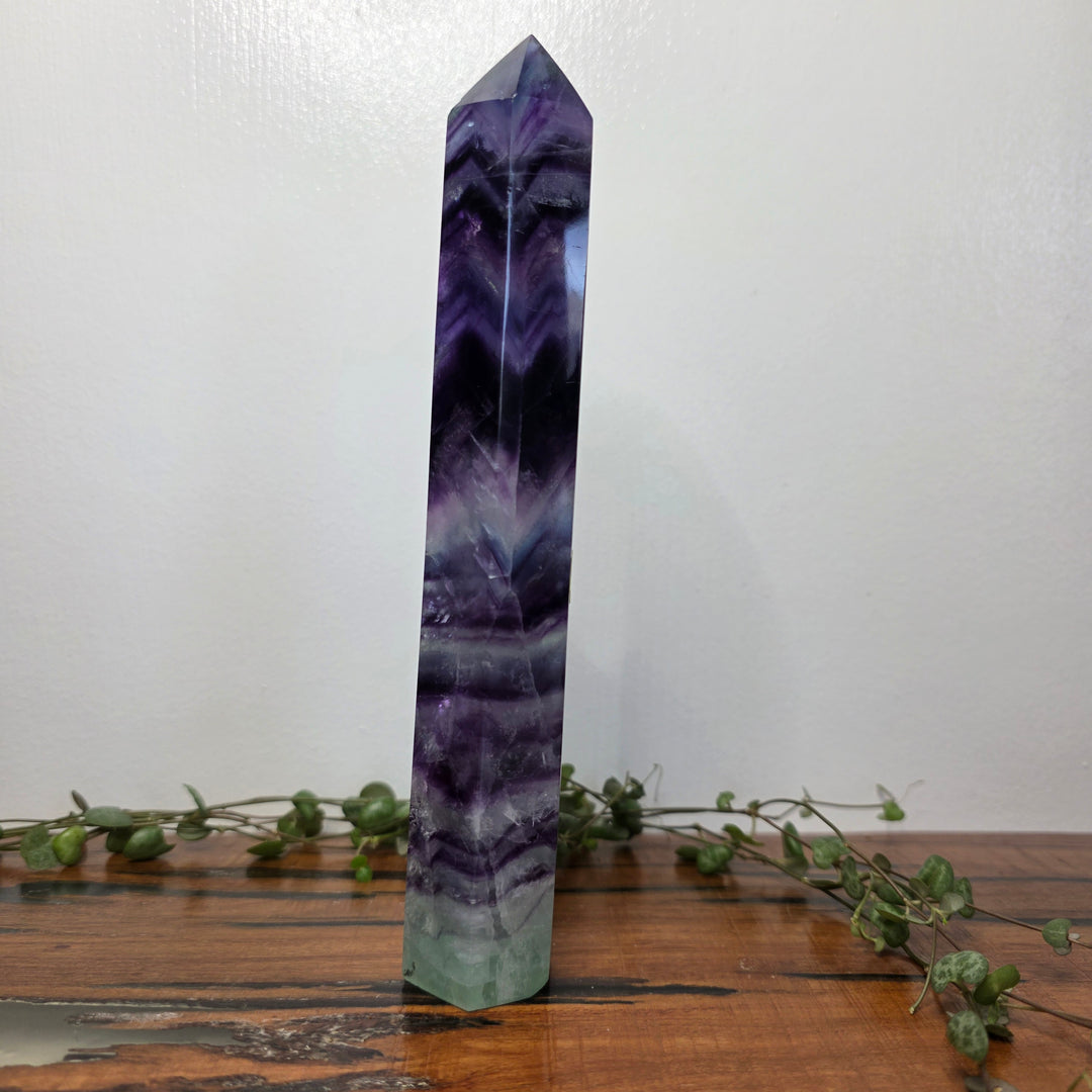 Rainbow Fluorite - Towers
