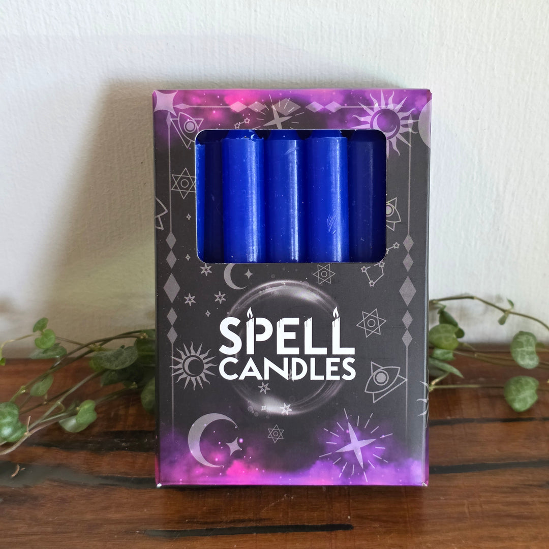 Spell Candle - Blue Box of 12