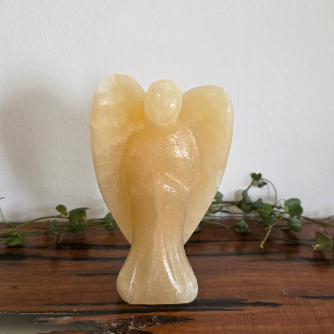 Yellow Calcite - Angel
