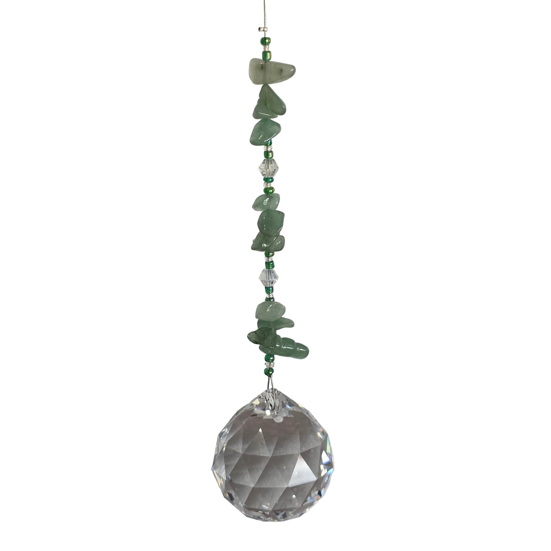 Green Aventurine Large Sphere Suncatcher