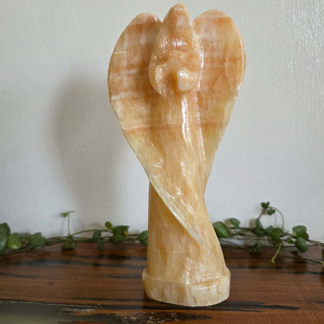 Yellow Calcite - Angel