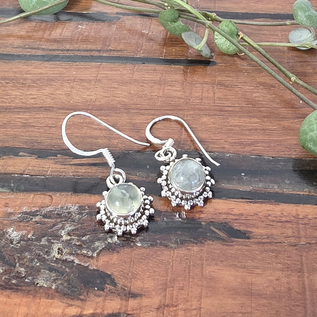 Prehnite - Earring