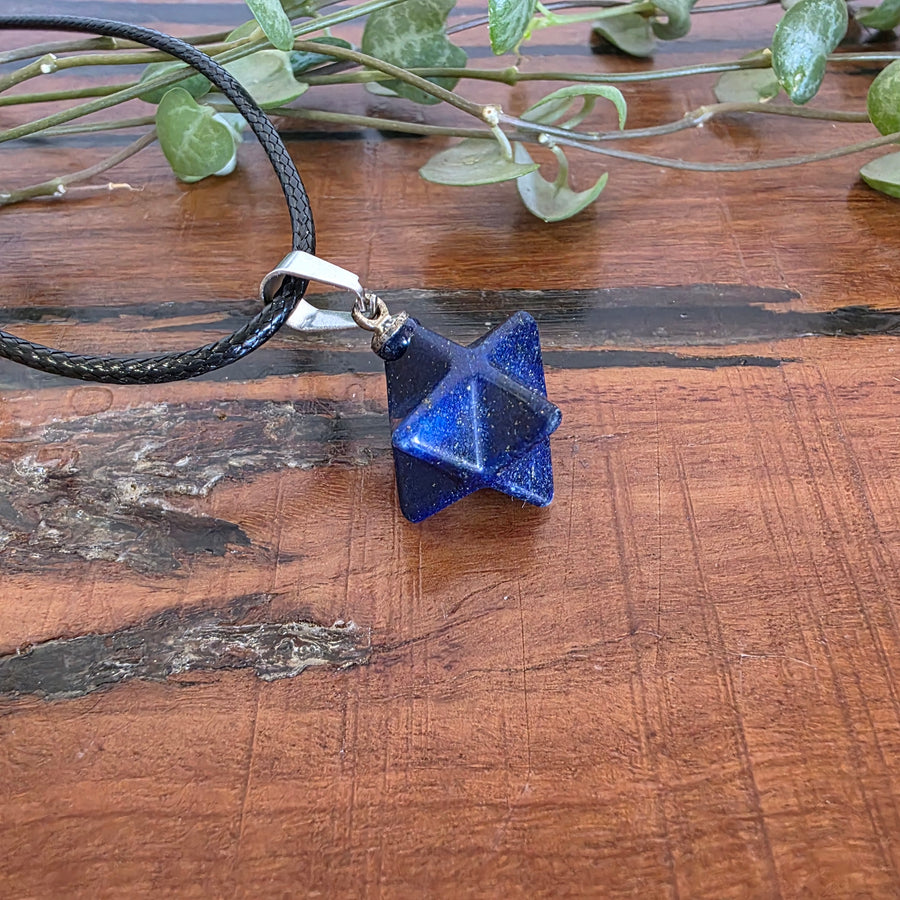 Lapis Lazuli Merkabah Pendant