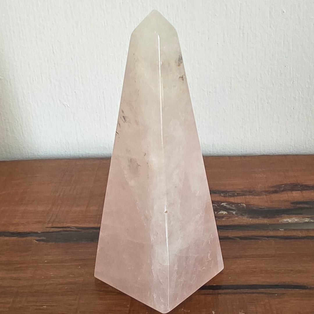 Rose Quartz - Obelisk