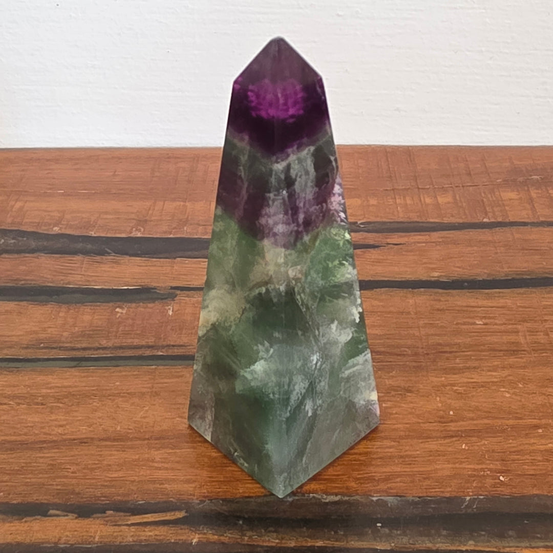 Rainbow Fluorite - Obelisk