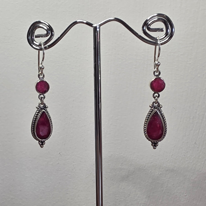 Ruby - Earrings