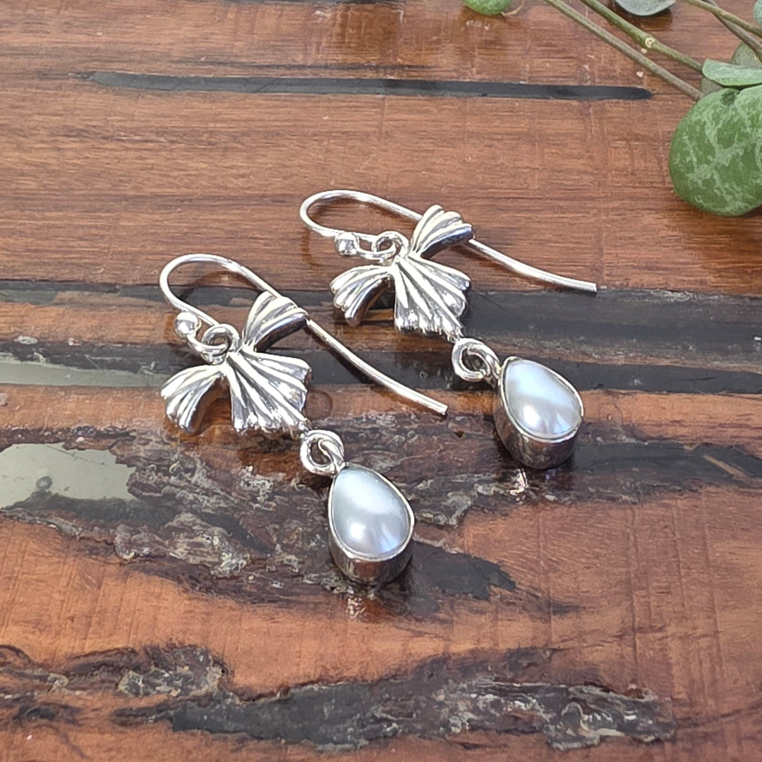 Rainbow Moonstone - Earrings