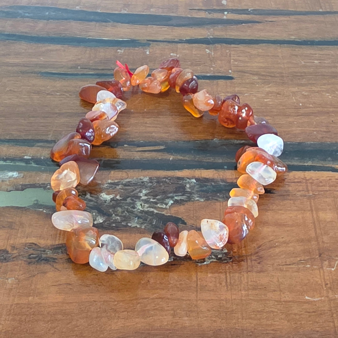 Carnelian Chip - Bracelet - Mel'z Place