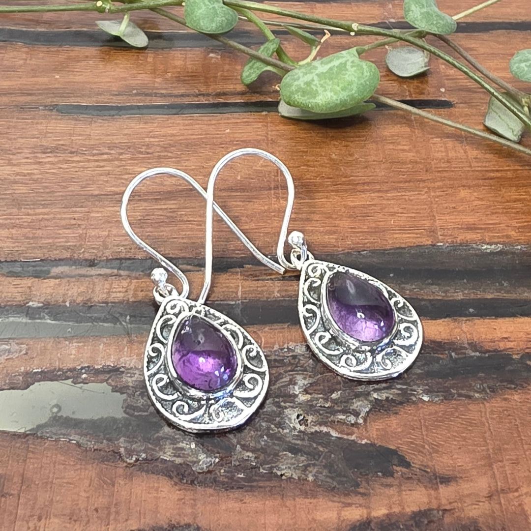 Amethyst - Earrings
