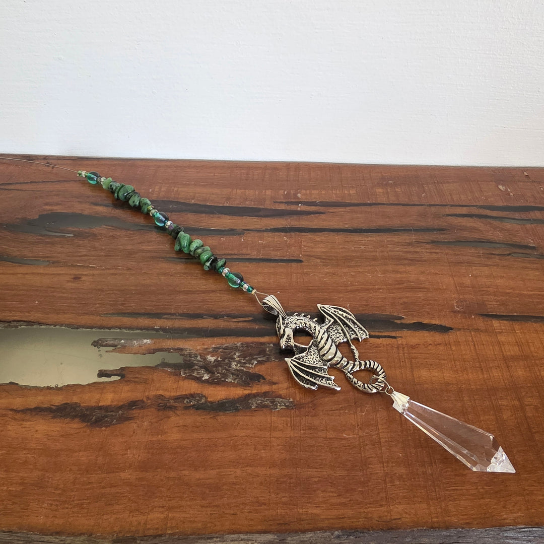 Sun Catchers - Ruby in Zoisite Dragon