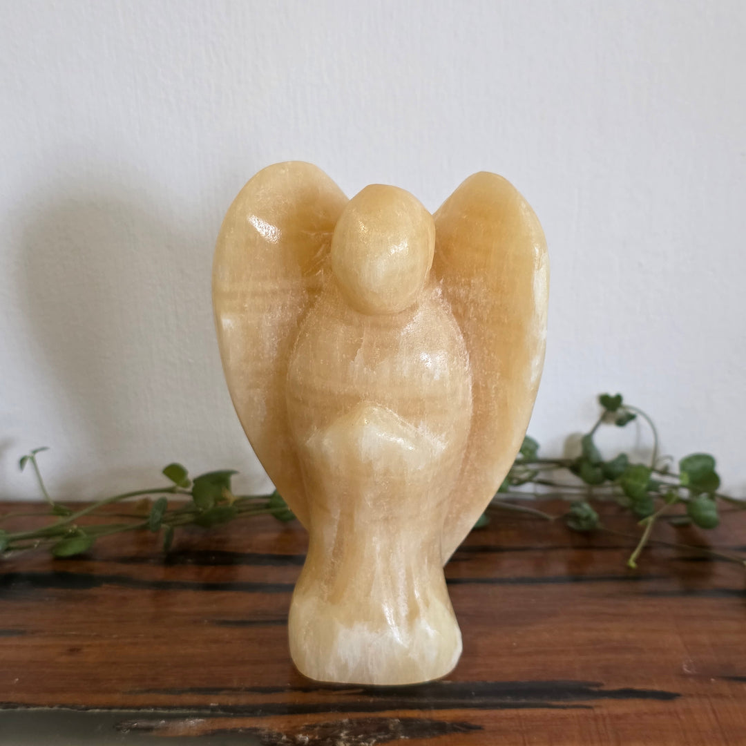 Yellow Calcite - Angel