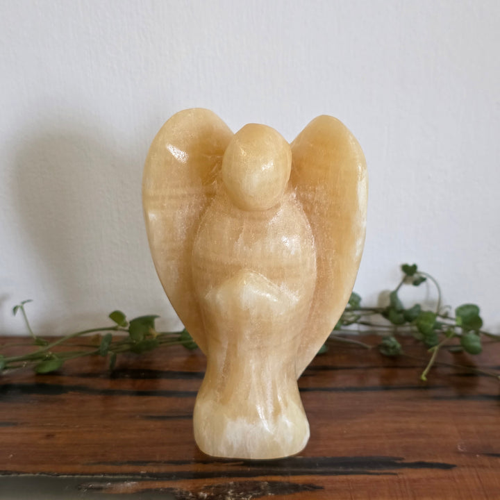 Yellow Calcite - Angel