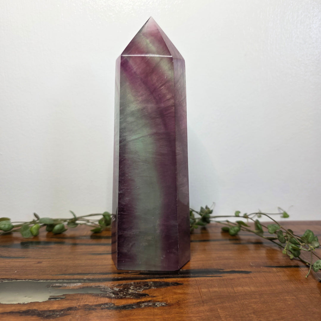 Rainbow Fluorite - Towers