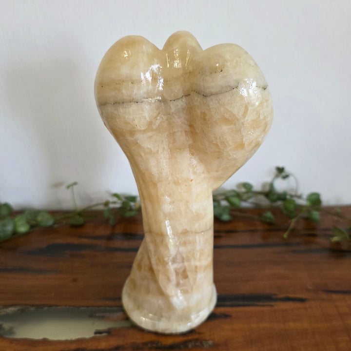 Yellow Calcite - Angel