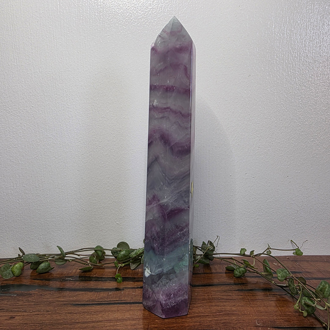 Rainbow Fluorite  - Tower