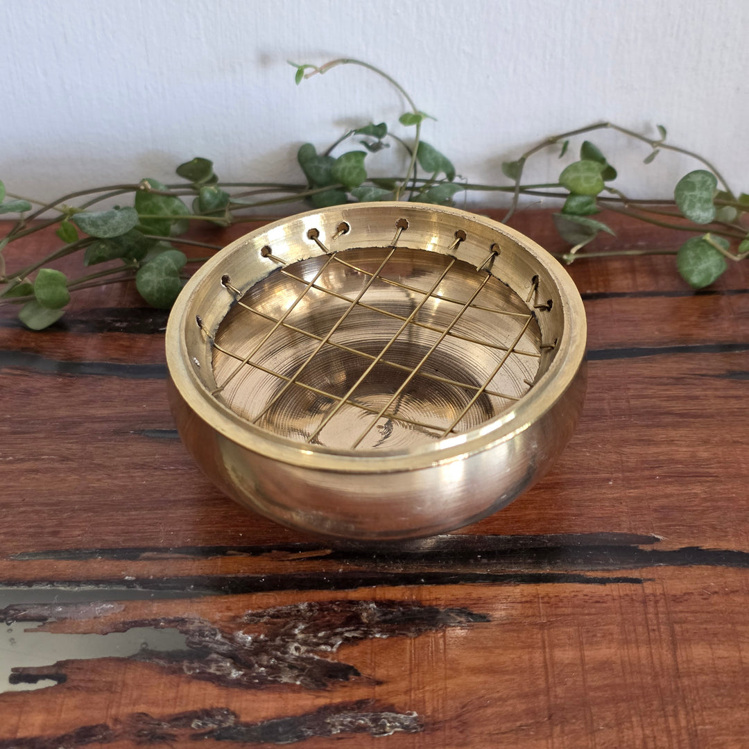 Charcoal - Burner Brass