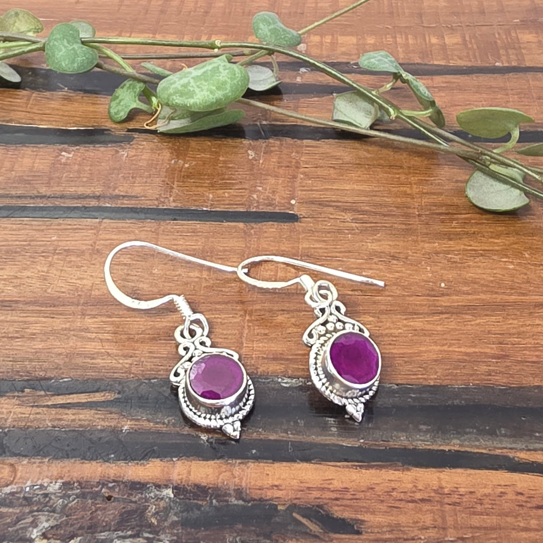 Ruby - Earrings