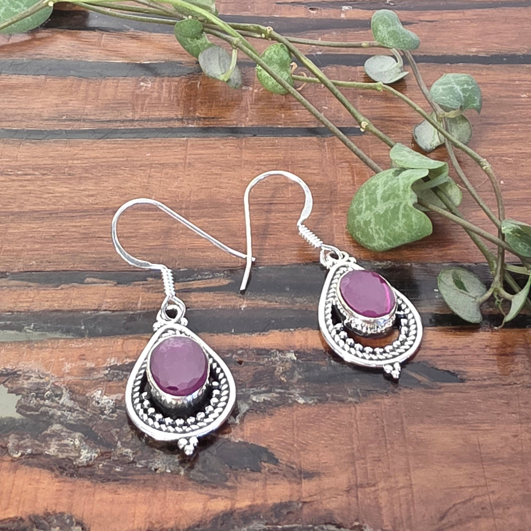 Ruby - Earrings