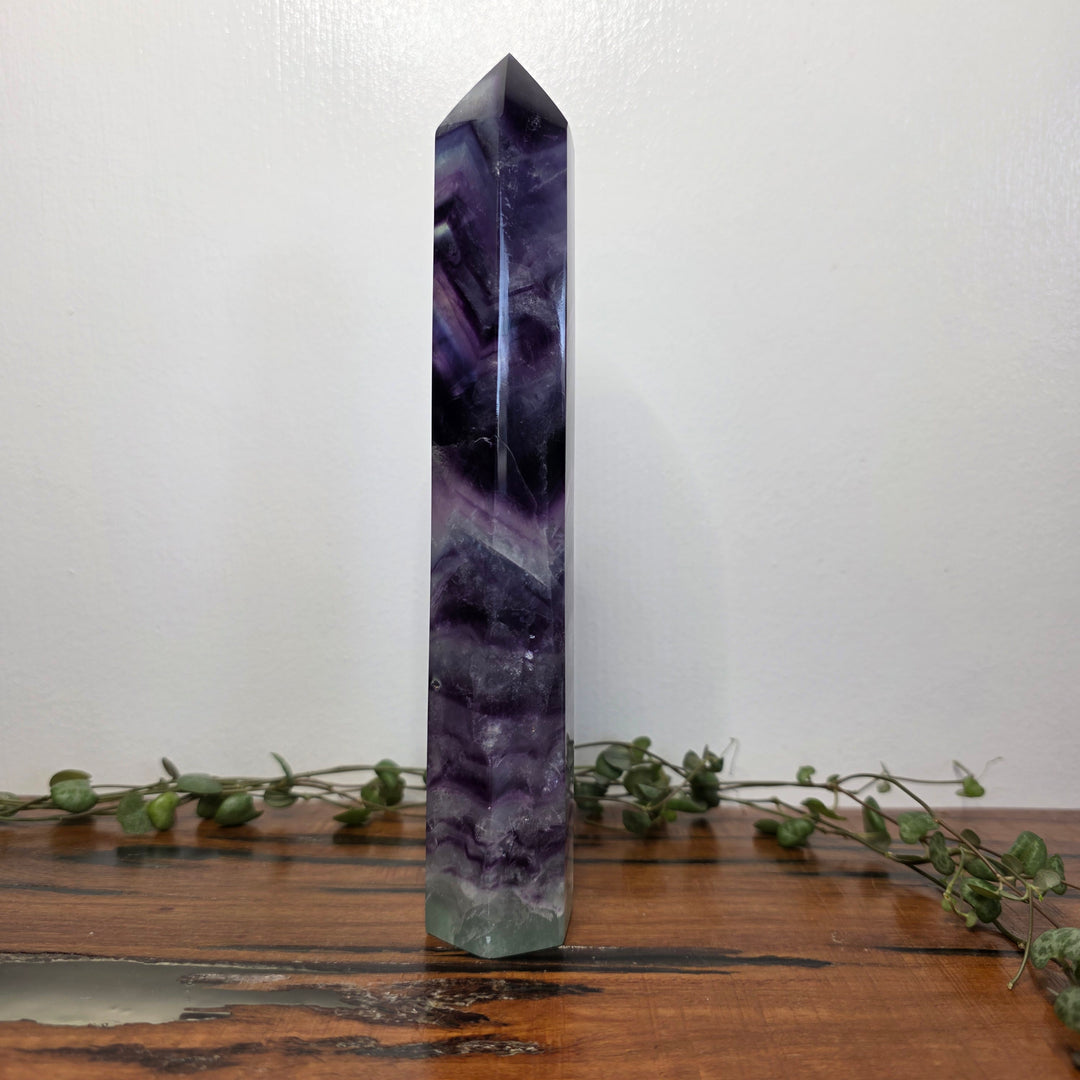 Rainbow Fluorite - Towers
