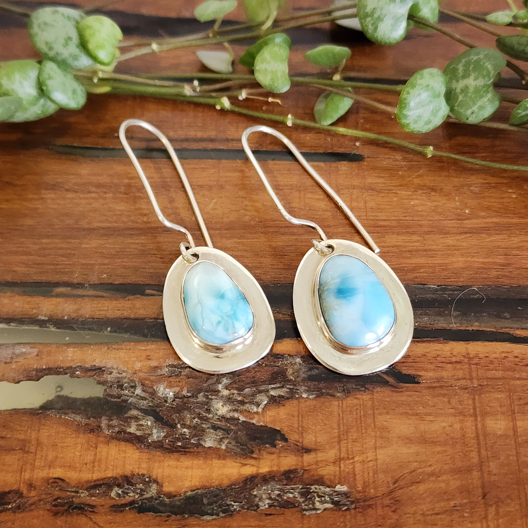 Larimar - Earrings