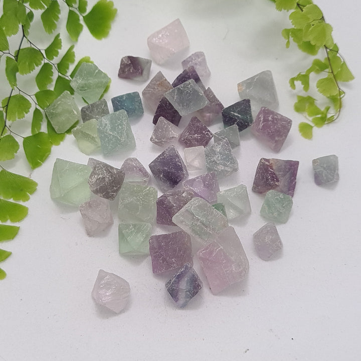 Rainbow Fluorite - Octahedron