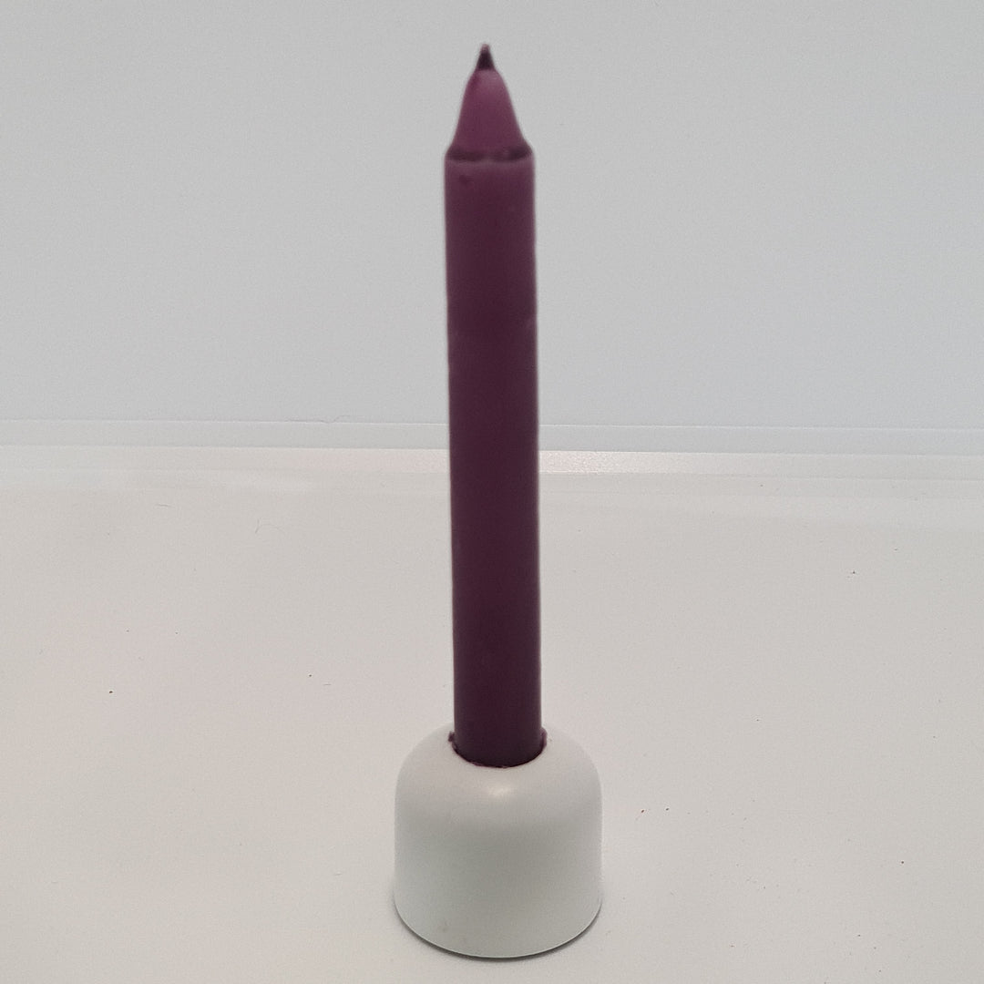 Spell Candle - Dark Purple