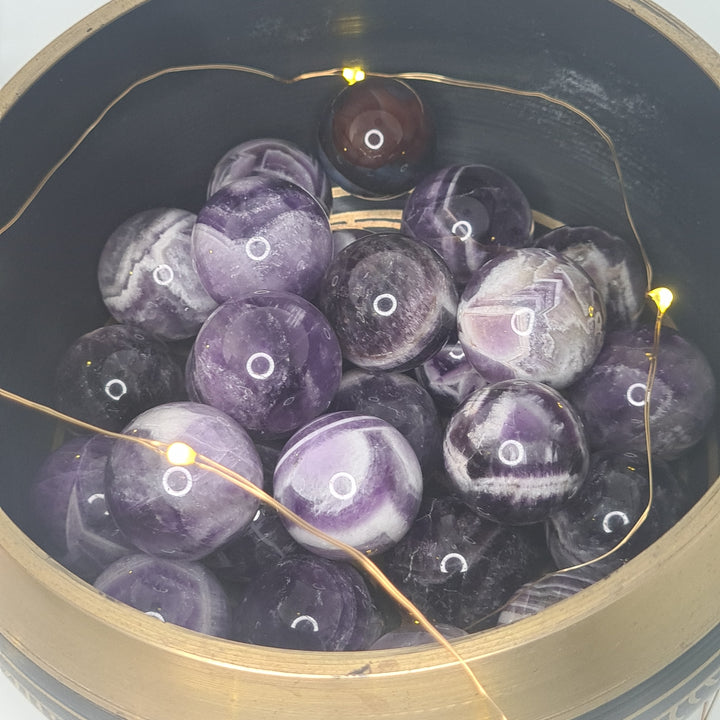 Chevron Amethyst - Spheres