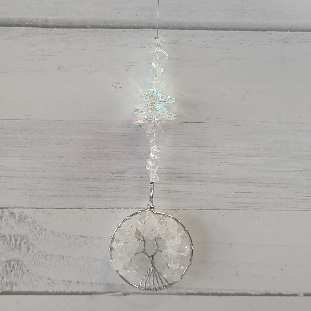 Sun Catchers - Quartz Tree of Life