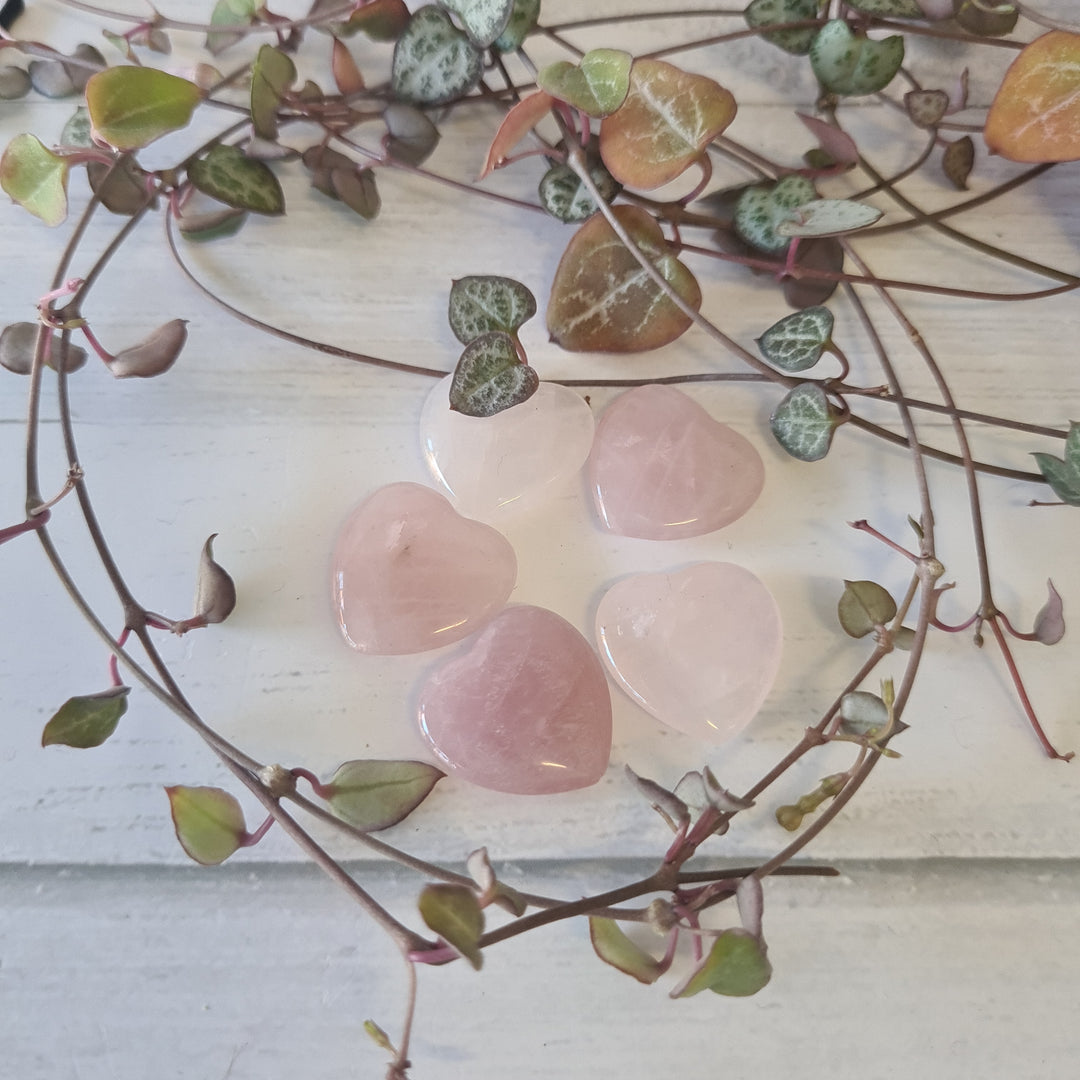 Rose Quartz - Hearts