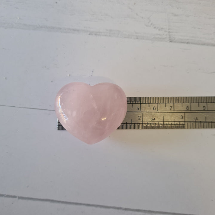 Quartz Rose - Hearts 40mm