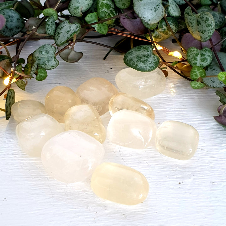 Yellow Calcite - Tumbled