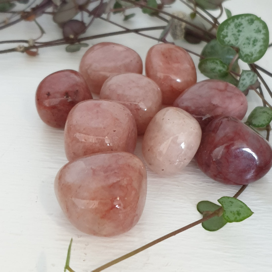 Red Guava Quartz - Tumbled - Mel'z Place