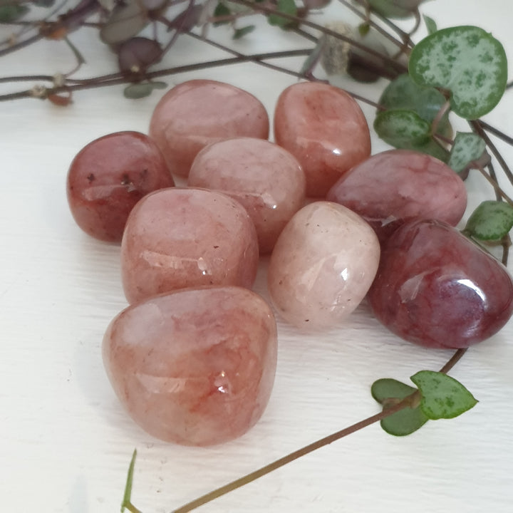 Red Guava Quartz - Tumbled - Mel'z Place