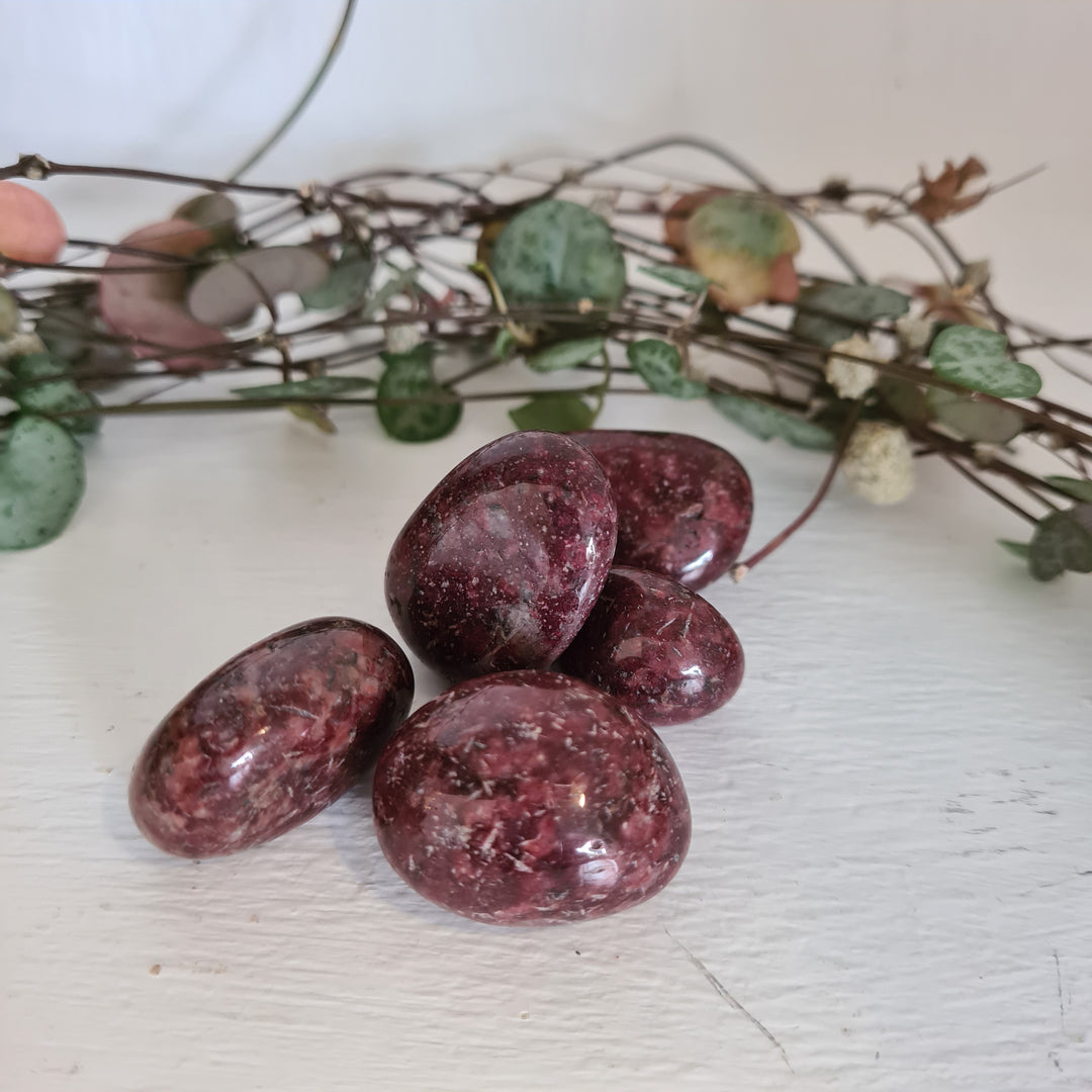 Rainbow Red Jasper - Tumbled - Mel'z Place