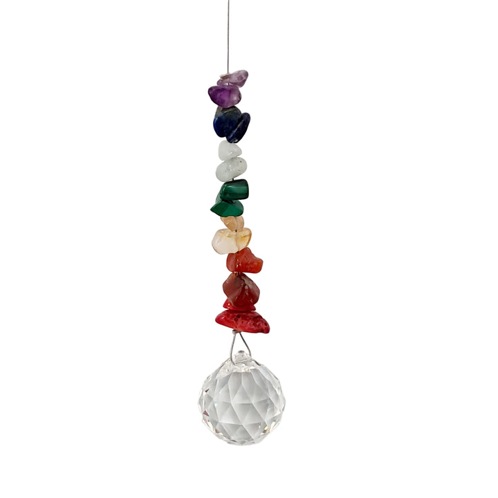 Chakra Small Sphere Sun Catcher&nbsp;