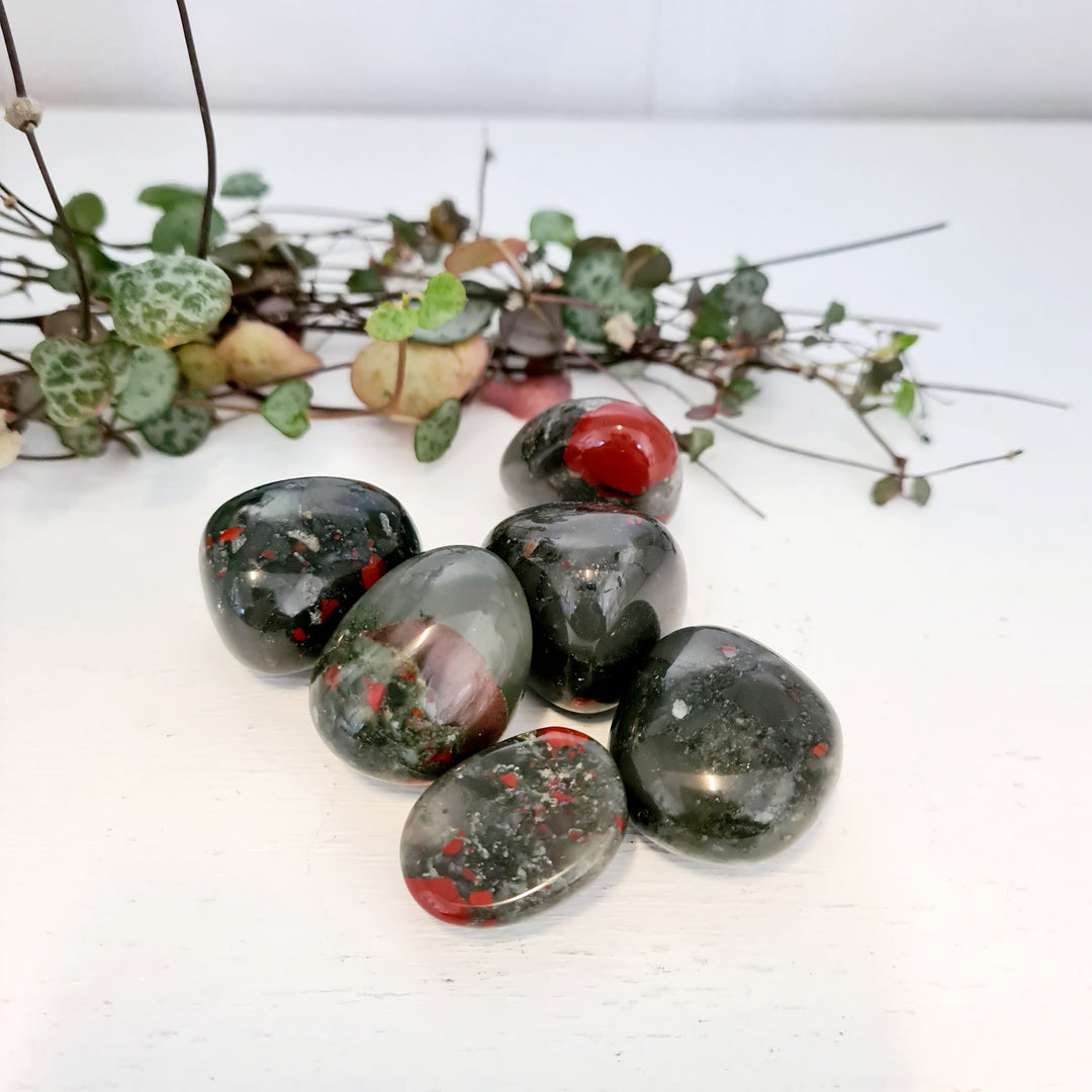 African Bloodstone  - Tumbled