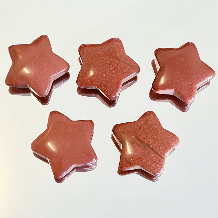 Orange Goldstone - Stars