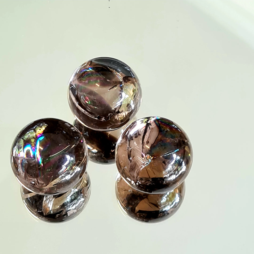 Smoky Quartz Spheres