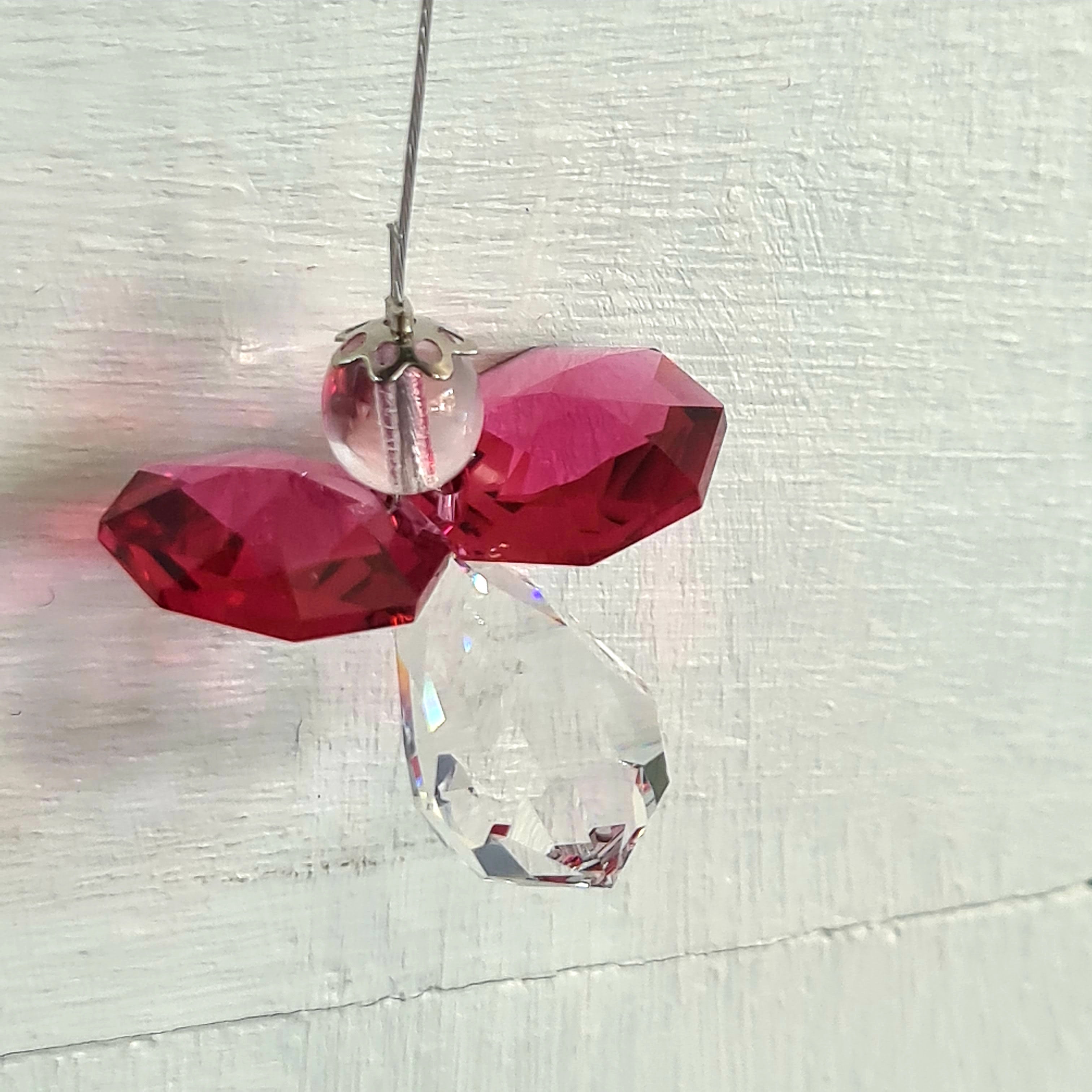 Ruby Suncatcher Guardian Angel Sun Catchers - Garnet – Mel'z Place