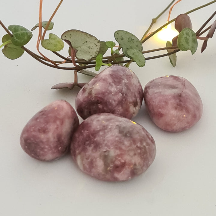 Pink Lepidolite - Tumbled