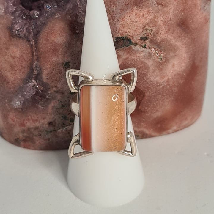 Agate Orange - Ring