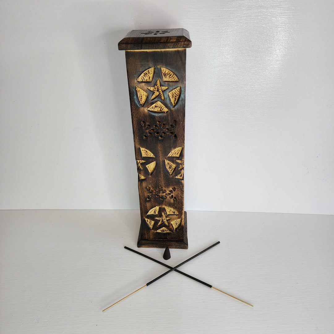 Incense Burner - Tower Pentacle Square