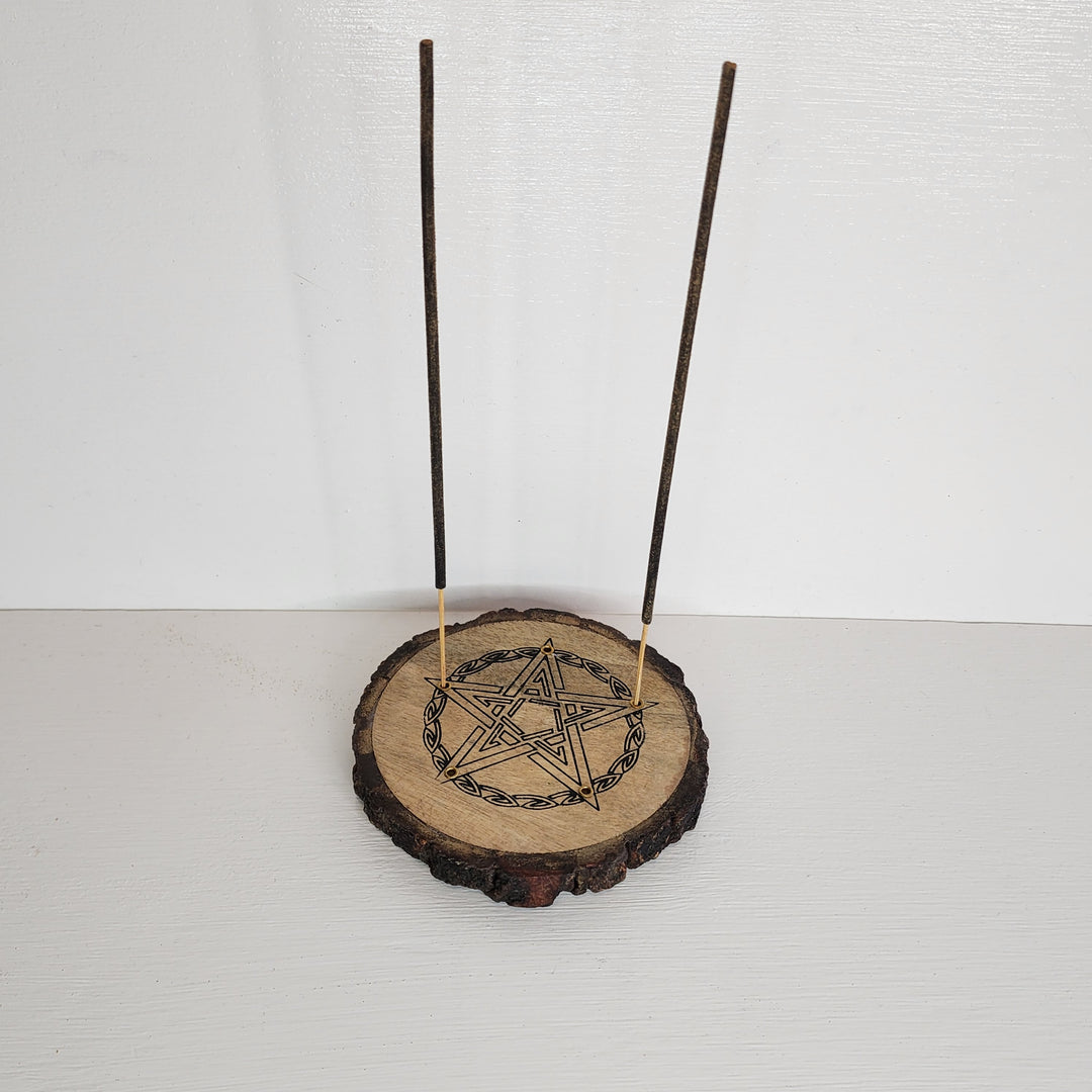 Incense Burner - Celtic Pentacle 10cm