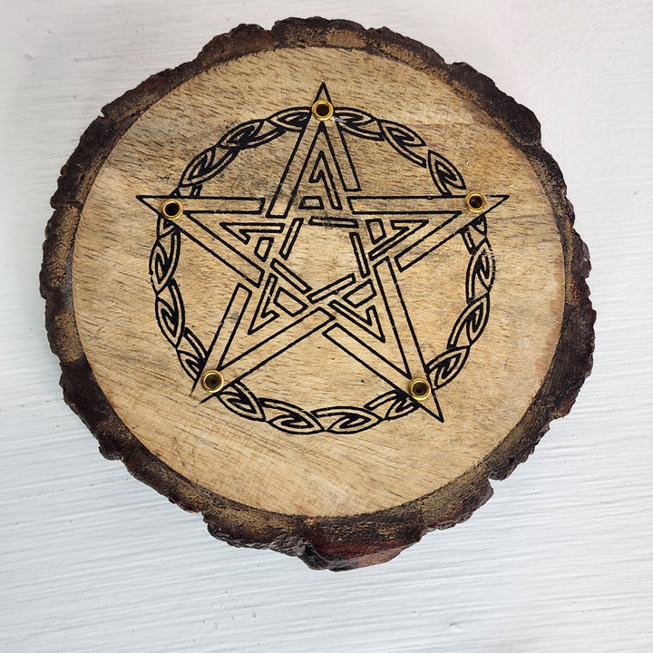 Incense Burner - Celtic Pentacle 10cm