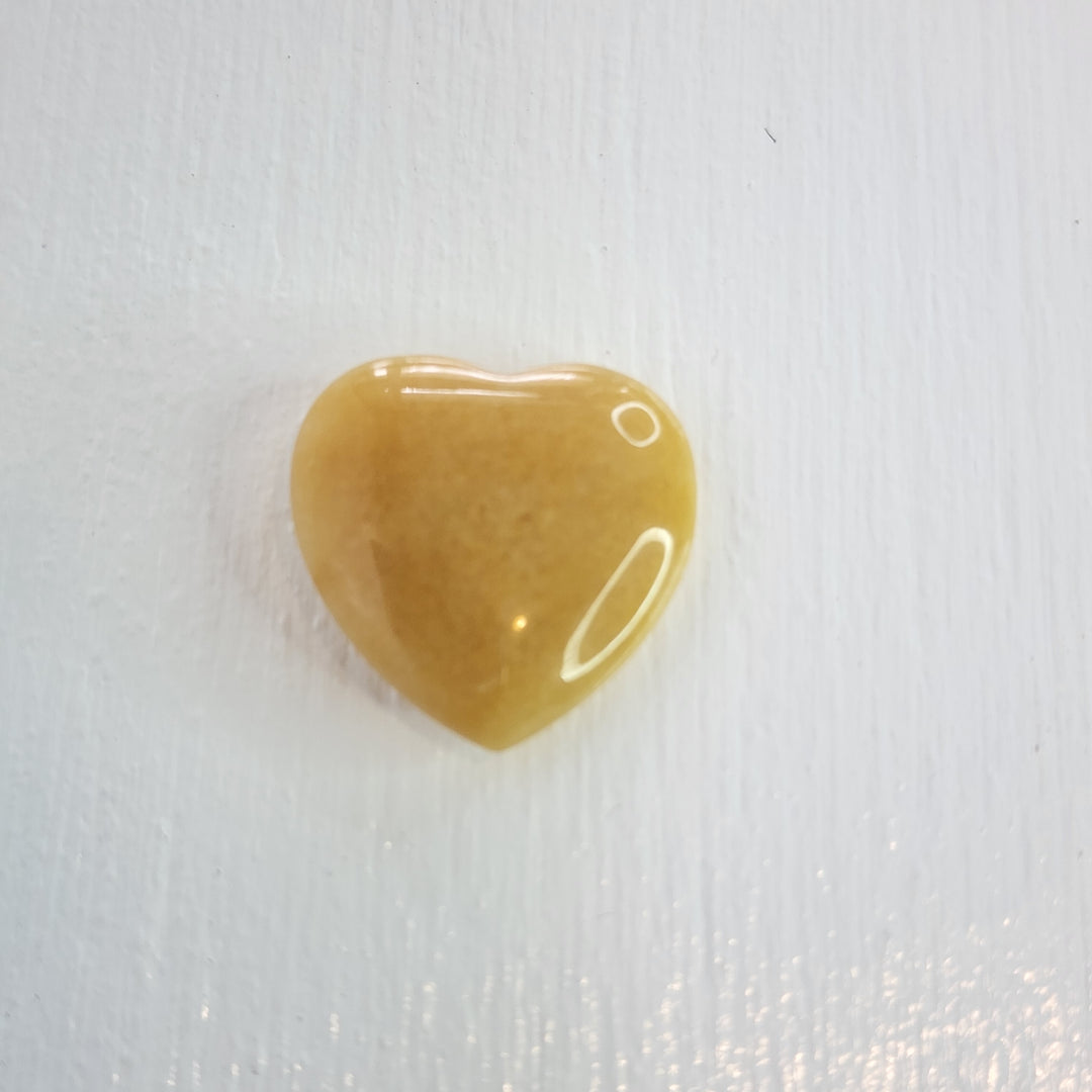 Yellow Jade - Heart