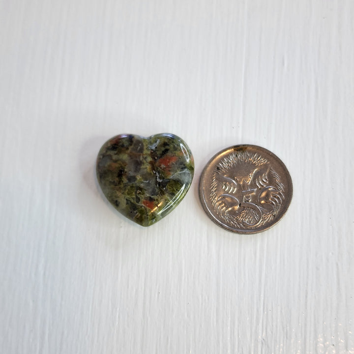 Unakite - Heart