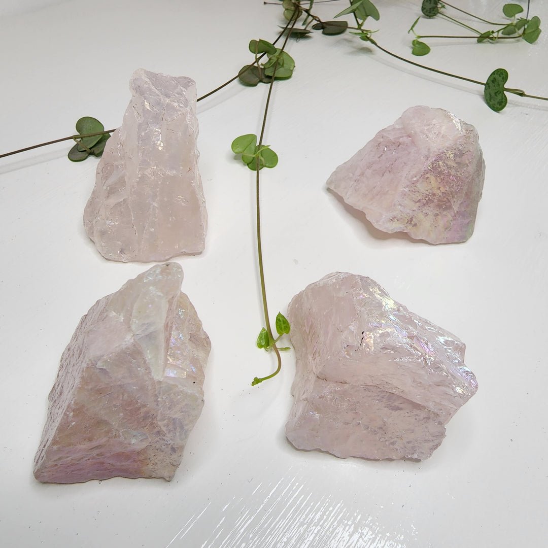 Rose Aura Quartz - Raw