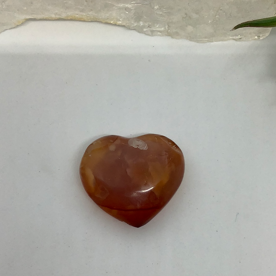 Agate Red  - Heart 26g