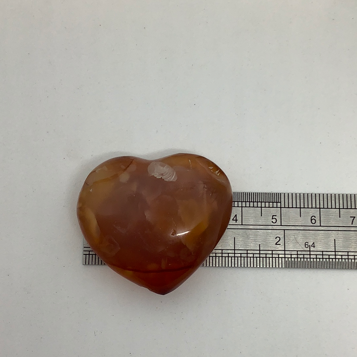 Agate Red  - Heart 26g